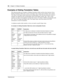 Page 106106    Chapter 10  Dialing Translation
P0919416 03
Examples of Dialing Translation Tables
The following tables are examples of Dialing Translation Tables and how they function. Every 
Dialing Translation Table entry consists of an Input value column and an Output value column. 
The values in the Input column represent the leading digits of the Network extensions which, if 
matched, are replaced by the corresponding value in the Output column. The * after a value 
signifies any digits in the telephone...