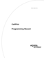 Page 1Part No. P0941757 04
CallPilot
Programming Record 