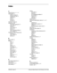 Page 91P0908542 Issue 01 Enterprise Edge Personal Call Manager User Guide
Index
A
Active Call icon 12, 17, 34
Address Book
 13
adding a contact
 56
changing the view
 55
displaying
 16
icons
 54
list view
 55
tree view
 54
Address of contact
 58
Answering a call
Call Answer dialog box
 35
Calls menu
 35
held call
 37
main window
 35
task tray
 35
when is someone calling
 34
who is calling
 34
Answering a held conference call
Calls menu
 45
main window
 45
task tray
 45
B
Blind transfer 39
Buttons
About
 15...