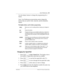 Page 143User Preferences /143
P0941565 02 Modular ICS 5.0 System Coordinator Guide
?  
 
 	   	  	    	

+ ? * 		 	 
 	 	
  
  	
 	

	
The display buttons used in button programming.
Changing User Speed Dial
$ *­	User Speed Dial  

	 
    

	
 
 	 	 		
	

= *Ô    
 
	
 
 42$5
3 *Ô  ...