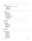 Page 4iv
Com pa ct  IC S 6 .0  Pro gra m min g  R eco rd   P0 99 267 1  03
Lines 32
Trunk/Line Data 32If Loop, BRI-2, BRI-ST, BRI-U2 or BRI-U4 32
Name 33
Restrictions 33
Telco features 34
If Target lines 34
Ser vices 36
Ringing ser vice 36
Restriction service 36
Routing ser vice 37Dest codes 38
Activating routing shedules 39
Common settings 40 Control sets 40
Schedule names 40
Sys speed dial 41
Passwords 42
COS pswds 42
Call log paswds 43
Progrming pswds 44
IRAD password 44
Hospitality 44
Time&Date  44
System...