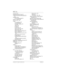 Page 286286 / Index
Modular ICS 6.1 System Coordinator Guide P0603535  02
desk pswd 227
Desk pswd, programming
 186
desktop conferencing, ISDN applications 
214
destination code
line for external calls
 231
dial tone, stuttered
 242
Dial voice call
 135
dialing
911 compliance
 205
automatic dial
 82
host system signals 234
modes
 82
options
 166
pre-dial 83
saved number
 94
signal, Long Tones
 236
signal, Pause
 236
signal, Programmed Release 237
signal, run/stop
 237
signal, switching from pulse to tone
 238...