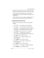 Page 461System prgrming / 461
P0603534  02Modular ICS 6.1 Installer Guide
maximum value for that service type or if they will use lines 
needed to maintain the minimum value of other service types.
The summation of the minimum values for incoming or 
outgoing PRI services cannot exceed the total number of lines 
in the PRI pool. 
The maximum value for an incoming or outgoing PRI service 
cannot exceed the total number of lines in the PRI pool. 
Programming Call by Call Limits
With the card set to PRI and the...