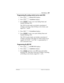 Page 449Telco features / 449
P0992638 03Modular ICS 6. 0 Installer Guide
Programming the analog vertical service code (VSC)
1. Press ≠. Analog VSC displays.
2. Press ≠. Tone:None displays.
3. Press CHANGE
 to enter a new tone dialing Name and 
Number blocking VSC. 
The VSC for tone trunks can include a maximum of 
10 digits consisting of the CO Pause (²à¡), and 
digits 0-9, *, and #.
4. Press ‘. Pulse:None displays.
5. Press CHANGE
 to enter a new pulse dialing Name and 
Number blocking VSC. 
The VSC for pulse...