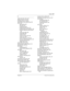 Page 617Index / 617
P0992638 03Modular ICS 6.0 Installer Guide
C
cable trough
 225, 232, 274
cadence, service tone 589
call attendant, SL-1 network
call blocking, ONN programming
 432
call by call
card settings
 458
PRI limits
 437
programming 435
programming PRI limits
 437
programming service selection
 436
protocols referenced with services 
435
routing map table
 459
routing table 365
routing, all
 459
routing, incoming calls
 458
routng, none
 459
service selection for PRI 433
services, supporting...