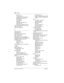 Page 620620 / Index
Modular ICS 6.0 Installer GuideP0992638 03
alarms 536
clock source
 464
connecting DTI to external 254
disabling internal CSU
 237
line build
 463
line coding 464
listing
 280
performance statistics
 534
stats 485, 533
turning off/on, disable trunk
 462
customizing call display services
 330
CWI, SL-1 network
cycle, park mode
 399
D
data copied
 292
Data Module
 483
data modules, connecting
 224
data not copied 292
data, call type
 473
date and time, see AutoTime&Date
Daylight Savings Time,...