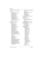 Page 650650 / Index
Modular ICS 6.0 Installer GuideP0992638 03
telecommuting using ISDN applications 
174
telephone
copy programming
 290–293
emergency
 265
emergency, single-line 265
Feature button
 282
handsfree button
 282
Hold button 282
installing Norstar sets
 265
loop specifications
 589
Release button 282
troubleshooting
 549–552
voice message waiting indication
 331
volume control
 282
telephone loud ring amplifier
 181
telephones
answer keys
 408
assign prime set
 340
basic password
 278
button icons...