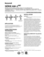 Page 5INSTRUCTIONS D’INSTALLATION
®
CUS
SÉRIE AM-1
MC
MODÈLES DE VANNE DE MÉLANGE OU DE DÉRIVATION 
THERMOSTATIQUE PROPORTIONNELLE STANDARD ET DE PLAGE DE 
TEMPÉRATURE « C » - MODÈLES NPT, RACCORD À SOUDER, PVC-C, UNION 
PROPRESS ET PEX
APPLICATION
La famille de vannes de qualité de série AM-1MC 
convenant à une variété de plages de températures et de 
systèmes de branchement pour les applications de 
mélange et de répartition.
CARACTÉRISTIQUES 
TECHNIQUES
Plages de température des liquides :
Entrée d'eau...