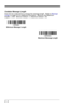 Page 926 - 6
Codabar Message Length
Scan the bar codes below to change the message length.  Refer to Message 
Lengthon page 6-2 for additional information.  Minimum and Maximum
lengths = 2-60.  Minimum Default = 4, Maximum Default = 60.
Minimum Message Length
Maximum Message Length 