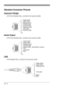 Page 16610 - 2
Standard Connector Pinouts
Keyboard Wedge
10 Pin RJ41 Modular Plug - connects to the scanner handle
Serial Output
10 Pin RJ41 Modular Plug - connects to the scanner handle 
USB
10 Pin Modular Plug - connects to the scanner handle
1 Cable shield
2 Cable select
3 Supply ground
4 Terminal data
5 Terminal clock
6 Keyboard clock
7+5V power
8 Keyboard data
9
10
1 Cable shield
2 Cable select
3 Supply ground
4 Transmit data
5 Receive data - serial data to scanner
6CTS
7 +5V power
8RTS
9
10
1 Cable shield...