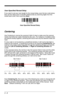 Page 523 - 8
User-Specified Reread Delay
If you want to set your own length for the reread delay, scan the bar code below, 
then set the delay (from 0-30,000 milliseconds) by scanning digits from the 
inside back cover, then scanning Save. 
Centering
Use Centering to narrow the scanner’s field of view to make sure the scanner 
reads only those bar codes intended by the user.  For instance, if multiple codes 
are placed closely together, centering will insure that only the desired codes are 
read.
If a bar code...
