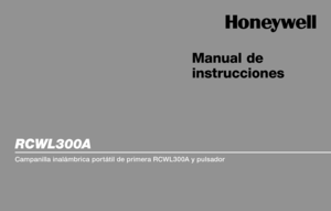 Page 33
Manual de 
instrucciones
RCWL300A
Campanilla inalámbrica por tátil de primera RCWL300A y pulsador  