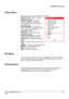 Page 63HRDP DVR User Guide 
 
________________________________________________________________________\
______________________ 
Document 800 -06801   Rev D  63 
02/11    
Popup Menu
 
Right-click the live screen to open the Popup Menu.  
HIDE LIVE VIEW  –  Hide the selected 
camera from Live view.  
RECORD CHANGE  – Change the 
recording settings for that channel 
including PPS, quality, resolution and 
event response.  
PAGE  SEQUENCE  –  The SEQ icon is 
shown on the bottom right of the screen 
and displayed...