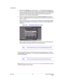 Page 91Configuration
Rev 3.03 73 Document 900.0315
02/07
4. Highlight the File Name box and then press  . A virtual keyboard displays (see 
Figure 3-7). Enter a file name for the video you are copying and select Close. The 
DVR automatically adds the camera number (for example, 01) and .exe to the file 
name. If you want to save the file in a specific folder, enter the folder name 
followed by a / (for example, folder/filename).
5. After you have given the video a file name, highlight the Start button and then...