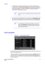 Page 111Operation
Document 900.0856
 Rev B111
02/08
4. If the DVR’s time and date have been reset to a time that is earlier than some 
recorded video, it is possible for the DVR to have more than one video stream in 
the same time range. Move to Select a Segment, and select the video stream you 
want to search. Refer to Appendix E, Time Overlap for further information on 
searching time-overlapped video streams.
NoteThe lower number of the Segment indicates the latest recorded 
video.
5. Once you have set the...