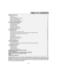 Page 3– 3 –   
 
TABLE OF CONTENTS
TABLE OF CONTENTSTABLE OF CONTENTS TABLE OF CONTENTS 
     
SYSTEM OVERVIEW................................................................................................................................5 
 Features ................................................................................................................................................. 5 
 General Operation...