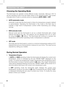 Page 88
opERATING THE CM927
Choosing the Operating Mode
The  thermostat  can  operate  in  three  different  modes:  Automatic,  Manual  or  Off.  To 
set  the  operating  mode  move  the  slider  switch  to  the  desired  position.  The  screen 
indicates which mode is currently active by displaying AUTO, MAN or OFF.
•	AUTO (automatic) mode
 Automatic mode sets the thermostat to follow the temperature program (default or  personalised).  Operating  the  thermostat  in  this  mode  is  the  best  way  to...