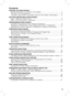 Page 33
Contents
CONTROL OF YOUR SYSTEM
 General Description of Controls in Your System ................................................... 4
  The way to use a Programmer ........................................................................\
...... 4
  The way to use a Room Thermostat / Control of Your Boiler / Optimisation  .........5
GETTING STARTED WITH YOUR ST9520C
  Step 1: Setting the Date & Time ........................................................................\
.... 6
  Step 2: Running a...