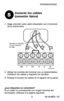 Page 27 5 69-2448ES—03
RTH2300/RTH221
Conecte los cables  
(conexión típica)5
Haga coincidir cada cable etiquetado con el terminal 1. de la misma letra.
Aflojar los tornillos del terminal con un destornillador, 2. introducir los cables y reajustar los tornillos.
Empuje el exceso de cables en el agujero de la pared.3. 
¿Las etiquetas no coinciden? Si un cable no corresponde con ningún terminal del termostato, refiérase a la página siguiente.
RETIRE EL PUENTE 
SI HA Y CABLES
R Y  RC
O/B        Y        RC...