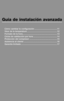 Page 32Guía de instalación avanzada
Cómo cambiar la configuración ........................................11Visor de la temperatura  .....................................................12Formato de la hora .............................................................13
Ciclos de calefacción por hora  ..........................................14Protección del compresor .................................................15Asistencia al cliente ...........................................................16Garantía...