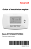 Page 31Série RTH7400/RTH7500
Thermostat programmable
69-2221EF-03
Guide d’installation rapide 