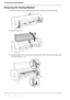 Page 2020 Chapter 1 Read this first
Removing the Packing Material
Removing the Packing Material
1.Removing the tape and packing material that is attached to the printer body.[52] 
2.Open the top cover.[53] 
3.Lift up Release Lever (a) and remove the protective sheet (b) from the Platen, then 
lower the Release Lever.
[54] 
a
b
Downloaded From ManualsPrinter.com Manuals 