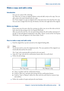 Page 199Make a copy and add a strip
Introduction You can 
use a strip to file a drawing.
Use
 
'Sheet size' to copy an original without a strip and add a strip to the copy. You can
add
 a strip 
at the top or bottom side of a copy.
Use
 'Erase margins' to copy an original with a strip and remove the strip from the copy.
You can erase a margin from the top, the bottom, the left or the right side of the original.
Before you begin If you must enter the same value for a setting very often, you can...