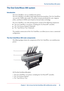 Page 25The Océ ColorWave 300 system
Introduction The 
Océ ColorWave 300 is a multifunction printer.
The
 Océ ColorWave 300 offers a wide range of print functionalities. The Océ ColorWave
300
 uses the CMYK color model. The printer contains printheads for cyan, magenta,
yellow,
 and black 
(CMYK) and is based on thermal inkjet technology.
The
 
Océ ColorWave 300 color printing system consists of the following components:
■ The
 
Océ ColorWave 300 printer, including the Océ PowerM ®
 controller.
■ The 
'Océ...