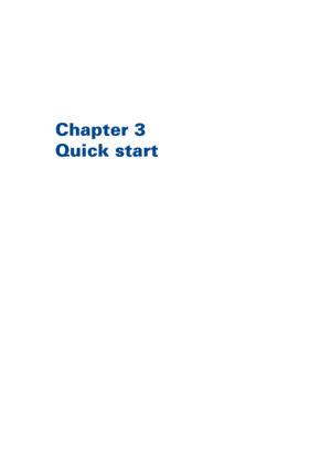 Page 37Chapter 3
Quick start
Downloaded From ManualsPrinter.com Manuals 
