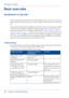 Page 204Basic scan jobs
Introduction to scan jobs
A basic scan job only takes three steps. Feed the original face up, select 'Scan' on the user
panel and press the green button. Every other type of scan job is called an extended scan
job.
An extended scan job takes some additional steps, where you select a specific scan template
and, if necessary, change the predefined scan job settings on the user panel. The scan
templates are defined in the Océ Express WebTools (see ‘Define the scan job preferences
and...