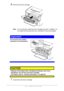 Page 4949  -  C110 User’s Guide
6Remove the toner cartridge.
NoteDo not manually rotate the toner cartridge carousel. In addition, do 
not rotate the carousel with force, otherwise it may be damaged.
Important!
Do not touch the contact 
indicated in the illustration.
 
 
 
 
 
 
 
 
 
 
 
CAUTION
Dispose of the empty toner cartridge according to your local 
regulations. Do not burn the toner cartridge.
 
For details, refer to “General Information” on page 45.
7Unpack the new toner cartridge.
Downloaded From...