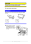 Page 5555  -  C110 User’s Guide
CAUTION
Dispose of the used imaging cartridge according to your local 
regulations. Do not burn the imaging cartridge.
3Prepare the new imaging cartridge.
Important!
Do not touch the PC drum and the transfer belt on the imaging 
cartridge.
 
 
 
 
 
 
 
 
 
 
 
4Slowly insert the new imaging 
cartridge vertically, and then 
push it slightly down toward you 
to finish installing the imaging 
cartridge.
Downloaded From ManualsPrinter.com Manuals 