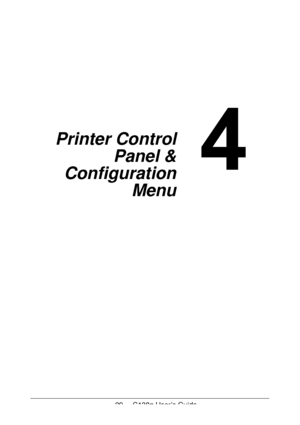Page 2929 - C130n User’s Guide
Printer Control 
Panel & 
Configuration 
Menu 
Downloaded From ManualsPrinter.com Manuals 