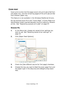 Page 99
Colour matching> 99
COVER PRINT
Cover print is when the first page (cover) of a print job is fed from 
one paper tray, and the remaining pages of the print job are fed 
from another paper tray.
This feature is not available in the Windows PostScript Drivers.
Do not confuse Cover Print with “Cover Page”. A Cover Page is an 
identification sheet inserted between the print jobs of a network 
printer. See “Separating queued print jobs” on page 97.
WINDOWS PCL
1. In the Setup tab, choose any saved driver...