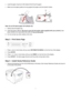 Page 5 4  
•  Load the paper (maximum 300 sheets 20-lb [75 g/m2] paper).   
•  Make sure the paper guides are snug against the paper and are locked in place. 
 
  
Note: Do not fill above paper full indicator (A).  
•  Gently close the paper tray.  
8.  Insert the power cable (1: Be sure to use only the power cable supplied with your printer!), then 
plug it directly into a grounded wall outlet and turn on the printer
.  
9.  Do not connect any other cables at this time. 
 
 
Step 2 – Print Demo Page 
  
1....