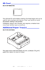 Page 68
68 – C610/C711 User’s Guide
SD Card _______________________
Oki P/N 70061701
The optional SD card enables collating of printed pages and can be 
used to store overlays and macros, fonts, and secure or proof 
documents waiting to be printed.
Installation takes a few minutes, and requires a medium size 
cross-head (philips  type) screwdriver.
Additional Paper Tray(s) __________
Oki P/N 44274501 
The paper trays hold 530 sheets  of 20-lb. US Bond (75 g/m2) 
paper and require no tools to install.
Downloaded...