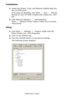 Page 282C6150 User’s Guide
282
Installation
1.Insert the Drivers, Color, and Network Utilities disk into 
the CD-ROM drive.
If CD does not AutoPlay, click Start → Run → Browse. 
Browse to your CD-ROM. Double-click Install.exe. Click 
OK.
2.Click Network Software → Administration 
Tools →  Network Printer Status. Follow the on-screen 
instructions. 
Using
1.Click Start → Settings →  Printers. Right-click the 
Sharp Printer icon. Click Properties. 
2.Click on the STATUS tab.
3.Click the UPDATE button to see device...