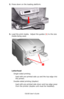 Page 62C6150 User’s Guide
62
2.Press down on the loading platform.
   c53_87a_mptrayplatformdwn.jpg   
3.Load the print media.  Adjust the guides (1) to the size 
media being used.        
c53_39_mptrayload.jpg  
Letterhead
Single-sided printing
load with pre-printed side up and the top edge into 
the printer.
Double-sided printing (duplex) 
load with pre-printed side down and top edge away 
from the printer (duplex unit must be installed).
Downloaded From ManualsPrinter.com Manuals 