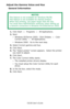 Page 270C6150 User’s Guide
270
Adjust the Gamma Value and Hue
General Information
1.Click Start → Programs → All Applications.
2.Next:
-Windows XP/Server 2003:  Click Okidata → Color 
Correct Utility → All Applications.
-Windows 2000:  Go to the next step.
3.Select Correct gamma and hue.  
4.Click Next.
5.The “Select printer” screen appears.  Select the printer 
you want to adjust.
6.Click Next.
7.The Color Correct Utility starts.
-The installed printer drivers display.
-You must setup the Color Correct Utility...