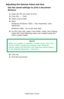 Page 273C6150 User’s Guide
273
Adjusting the Gamma Value and Hue
Use the saved settings to print a document
Windows
1.Open the file you want to print.
2.Click File → Print.
3.Select your printer. 
4.Next: 
Windows XP/Server 2003:  Click Properties. Click 
Advanced.
Windows 2000:  Go to the next step.
5.On the Color tab, under Color Mode, under User Setting, 
select the Color Matching name you created using the 
Color Correct Utility.
           
6.Click OK.
7.Print the document.
NOTE
When you update or reinstall...