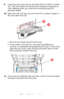 Page 7070 – C710n User’s Guide
9.Lower the top cover but do not press down to latch it closed 
yet. This will protect the drums from excessive exposure to 
room lighting while you check the remaining areas for 
jammed sheets.
10.Open the rear exit tray (a) and check for a sheet of paper in 
the rear path area
 (b).
• Pull out any sheets found in this area.
• If the sheet is low down in this area and difficult to 
remove, it is probably still gripped by the fuser. In this case 
raise the top cover, reach around...