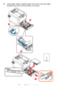 Page 1515 – C710n User’s Guide
3.Load paper (letter headed paper face down and top edge 
towards the front of the printer), as shown.
a
b
b
c
Downloaded From ManualsPrinter.com Manuals 