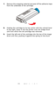 Page 7777 – C710n User’s Guide
7.Remove the wrapping material and peel off the adhesive tape 
from the underside of the cartridge.
8.Holding the cartridge by its top centre with the colored lever 
to the right, lower it into the printer over the image drum 
unit from which the old cartridge was removed.
9.Insert the left end of the cartridge into the top of the image 
drum unit first, pushing it against the spring on the drum 
Downloaded From ManualsPrinter.com Manuals 