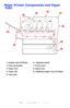 Page 70
70 – C610/C711 User’s Guide
Major Printer Components and Paper Path     
1. Duplex unit (if fitt ed). 6.  Operator panel.
2. Face-up stacker. 7. Front cover.
3. Paper exit. 8. Paper tray.
4. Fuser unit 9. Addition al paper tray (if fitted)
5. Top cover.
8
9
1
2
3
456
7
Downloaded From ManualsPrinter.com Manuals 