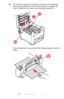 Page 77
77 – C610/C711 User’s Guide
(a) To remove a sheet in the fuser; push the two retaining 
levers
 (e) towards the rear of the printer to release the 
fuser. Withdraw the fuser unit using the handle (f).
Press release lever (g) and pull the trapped paper from the 
fuser.
e
f
e
g
Downloaded From ManualsPrinter.com Manuals 