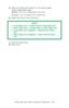 Page 159C7350/7550 User’s Guide: Windows XP Operation  •  159
5.Enter the Width and Height for the custom paper.
Custom page sizes range: 
•Width: 3½ to 8½ inches [89 to 216 mm]
•Length: 5 to 14 inches [127 to 356 mm]
6.Select the Paper Feed Direction.
  
7.Click OK three times.
8.Click Print.
NOTE
• Long Edge First = media feeds in long edge first 
• Short Edge First = media feeds in short edge first 
• Long Edge First (flipped) = Reserved for future 
use.
• Short Edge First (flipped) = Reserved for future...