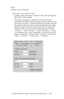 Page 661C7350/7550 User’s Guide: Print Job Accounting Utility   •  661
Fees
Define Fees window
Belt fuser use amount Tab
– Belt, fuser use amount: Select to set a fee per page for 
belt and/or fuser usage.
– Automatic calculation: Use this to set up automatic 
calculation of fees for belt and fuser use and save it under 
the name you enter. Once the settings are saved, they can 
be used for other printers as well by selecting the saved 
settings name in the Fees drop-down box in either the 
“Add a printer for...