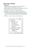 Page 114C7350/7550 User’s Guide: Windows XP Printer Drivers  •  114
Paper Trays: Enabling
PostScript 
Certain options such as additional memory, the duplexer, or 
additional trays may be installed in your printer.
Before using the printer, you must enter the printer driver(s) and 
enable the options. You only need to do this once.
1.Click Start → Settings → Printers and Faxes.
2.Highlight the printer name.  Click File then Properties.
3.Click the Device Settings tab. Under Installable Options, 
click Available...