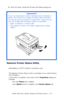 Page 127C7350/7550 User’s Guide: Windows XP Printer Drivers  •  127
7.Click OK twice. Close the Printers and Faxes dialog box. 
Network Printer Status Utility  
•Available on TCP/IP network connection only.
The Network Printer Status utility is available if your administrator 
has installed it. 
If the utility is installed, the printer driver Properties dialog box 
changes.
•a new Status tab is added.
•an Option button is added to the Device Option tab.
Important!
If you are using heavy media, transparencies,...