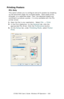 Page 202C7350/7550 User’s Guide: Windows XP Operation  •  202
Printing Posters
PCL Only  
This option allows you to configure and print posters by breaking 
up the document page into multiple pieces.  Each piece prints, 
enlarged, on a separate sheet. Then, the separate sheets are 
combined to produce a poster. It is only available with the PCL 
printer driver.
1.Open the file in your application.  Select File → Print.
2.In the Print dialog box, on the General tab, click the 
appropriate PCL driver. Click the...